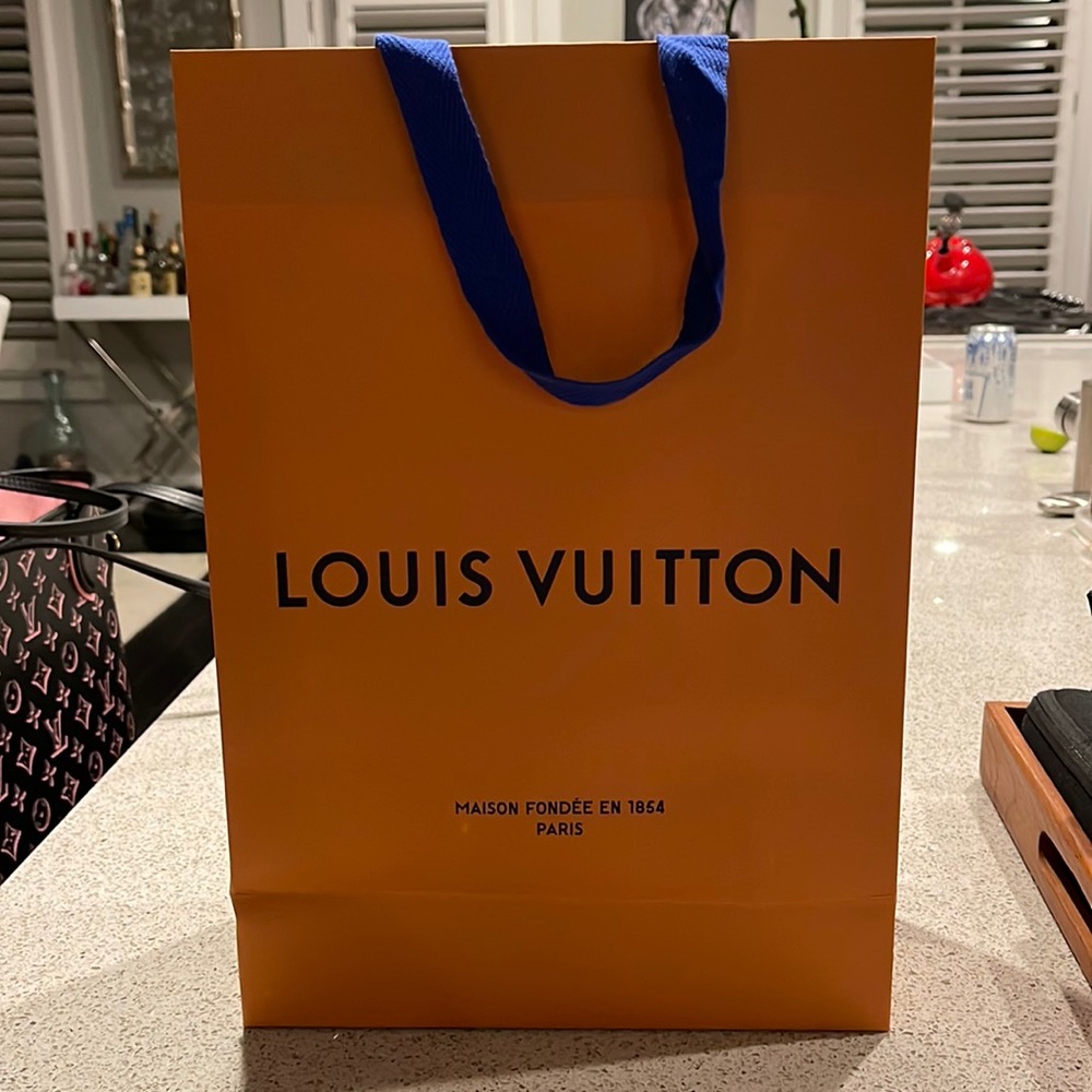 Authentic LV shopping bag 15.5” x 11